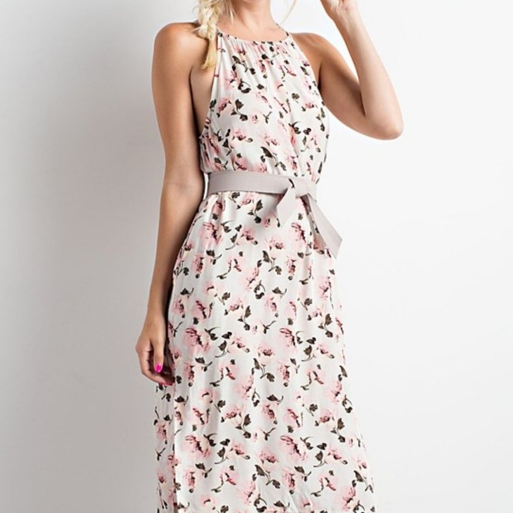 Lightweight floral dress